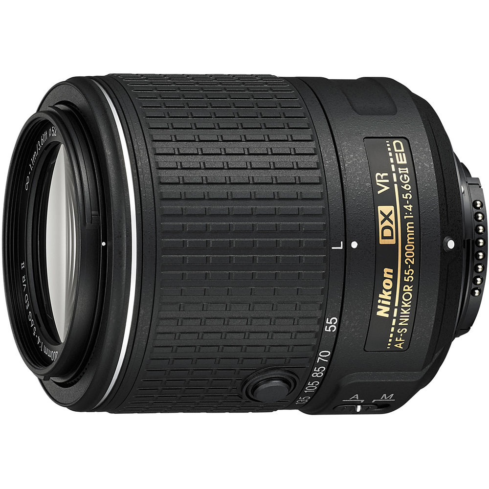 Nikon AF-S DX Nikkor 55-200mm f4-5.6G VR II lens
