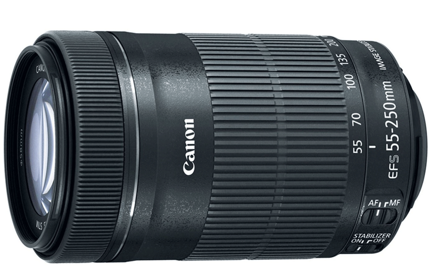 リアル-Canon - •☆美品級☆キャノン EF-S 55-250mm 4-5.6 IS STM
