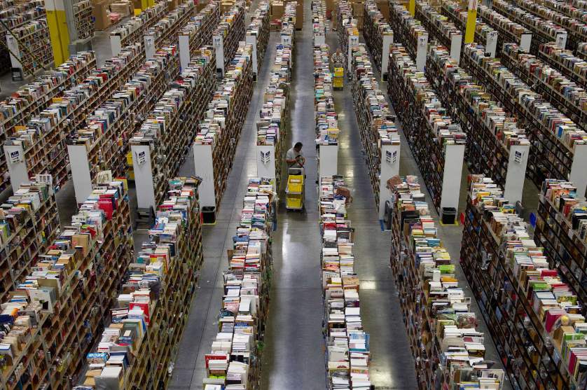 Inside An Amazon.com Distribution Center On Cyber Monday