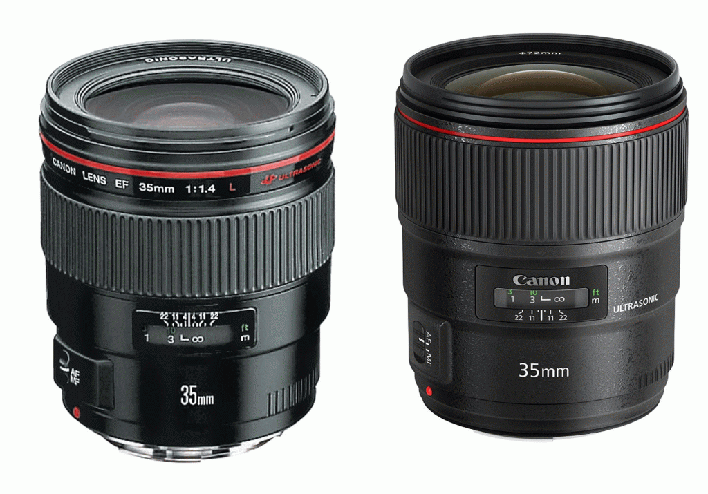 Canon-EF-35mm-F1.4L-lens-and-II