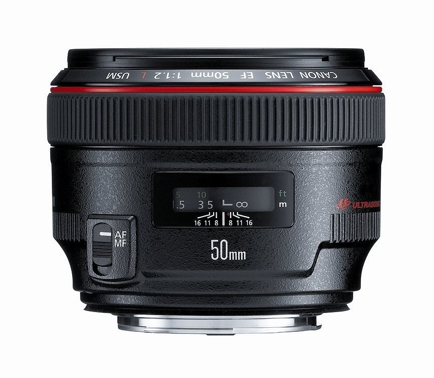 Canon EF 50mm F1.2L USM lens