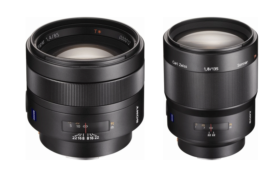 Sony-A-mount-135mm-F1.8-and-85mm-F1.4