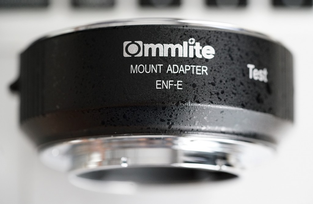 Commlite Nikon to sony adapter