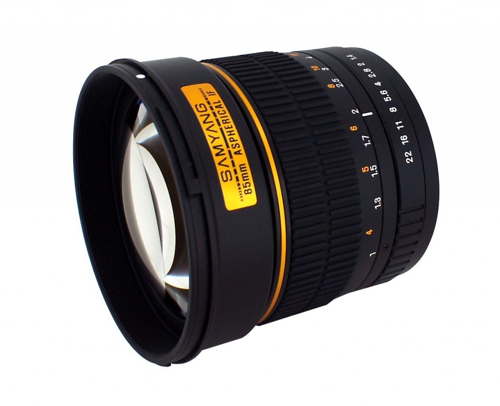 Samyang 85mm F1.4 lens