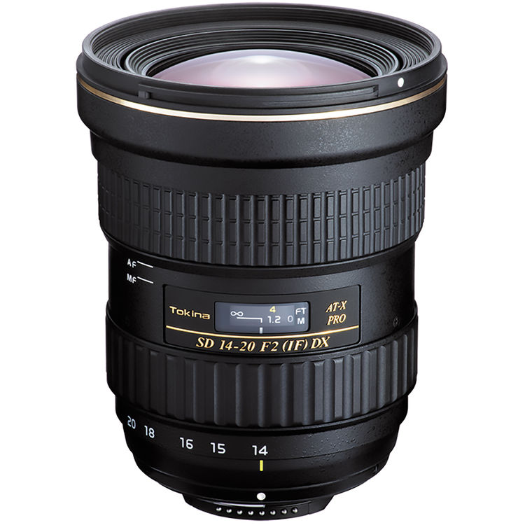 Tokina AT-X 14-20mm F2 PRO DX Lens