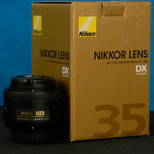 Nikon 35mm F1.8G dx lens
