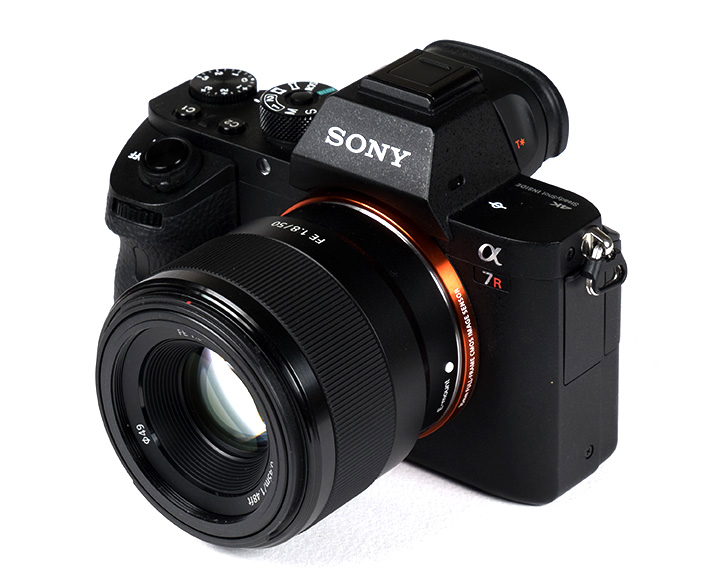 Sony A7R II with FE 50mm F1.8 lens