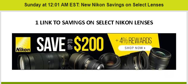 Nikon deals