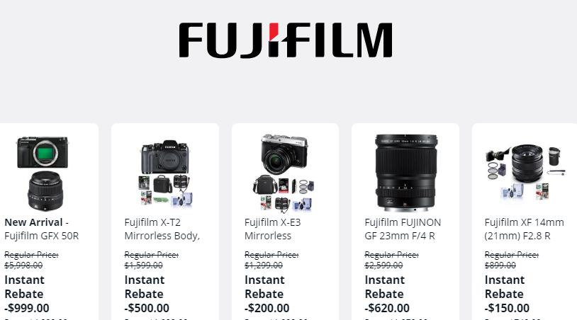 2020 Fujifilm Lens Black Friday Cyber Monday Deals Lens Rumors