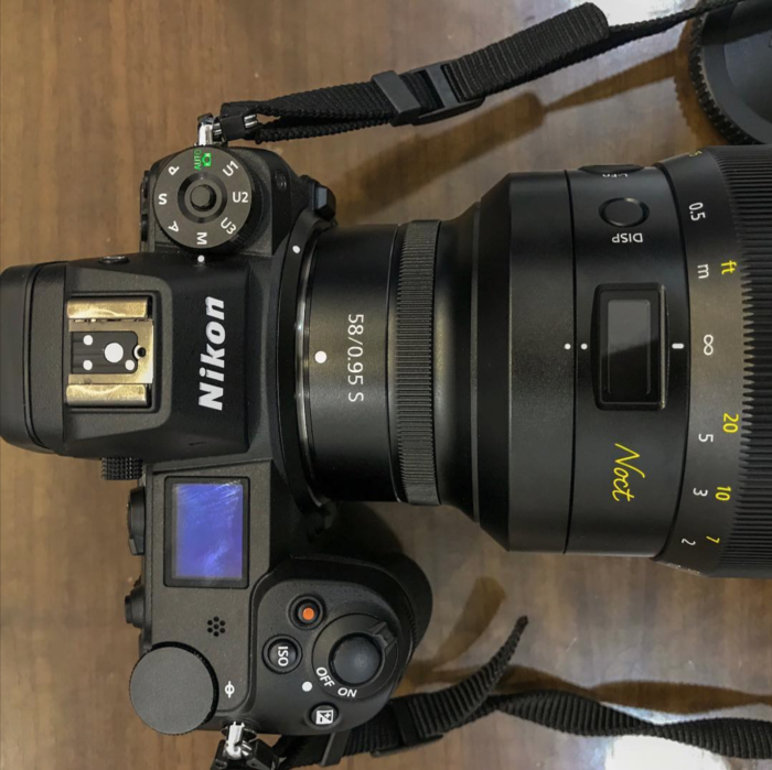 Nikon Z7 and 58mm F0.95