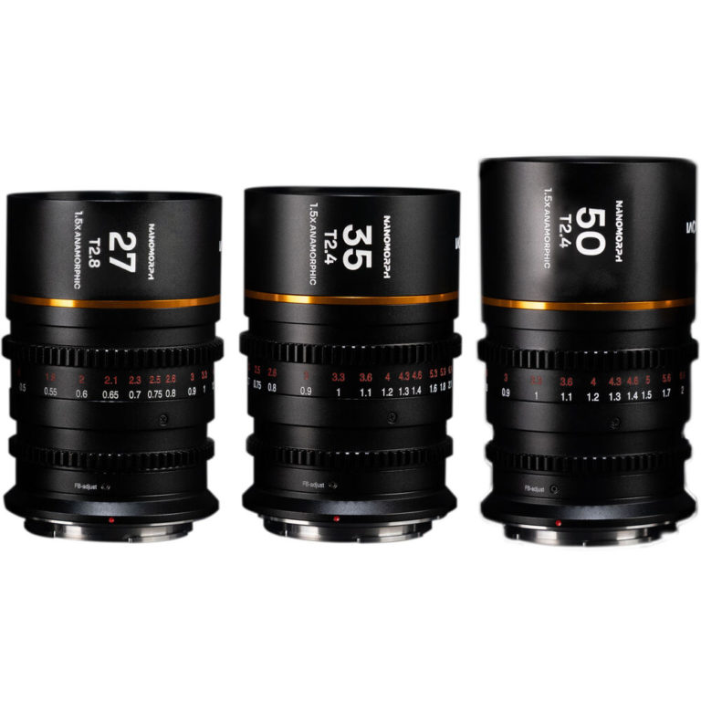 Venus Optics Laowa Nanomorph 27mm T2 8 35mm T2 4 And 50mm T2 4 1 5x 